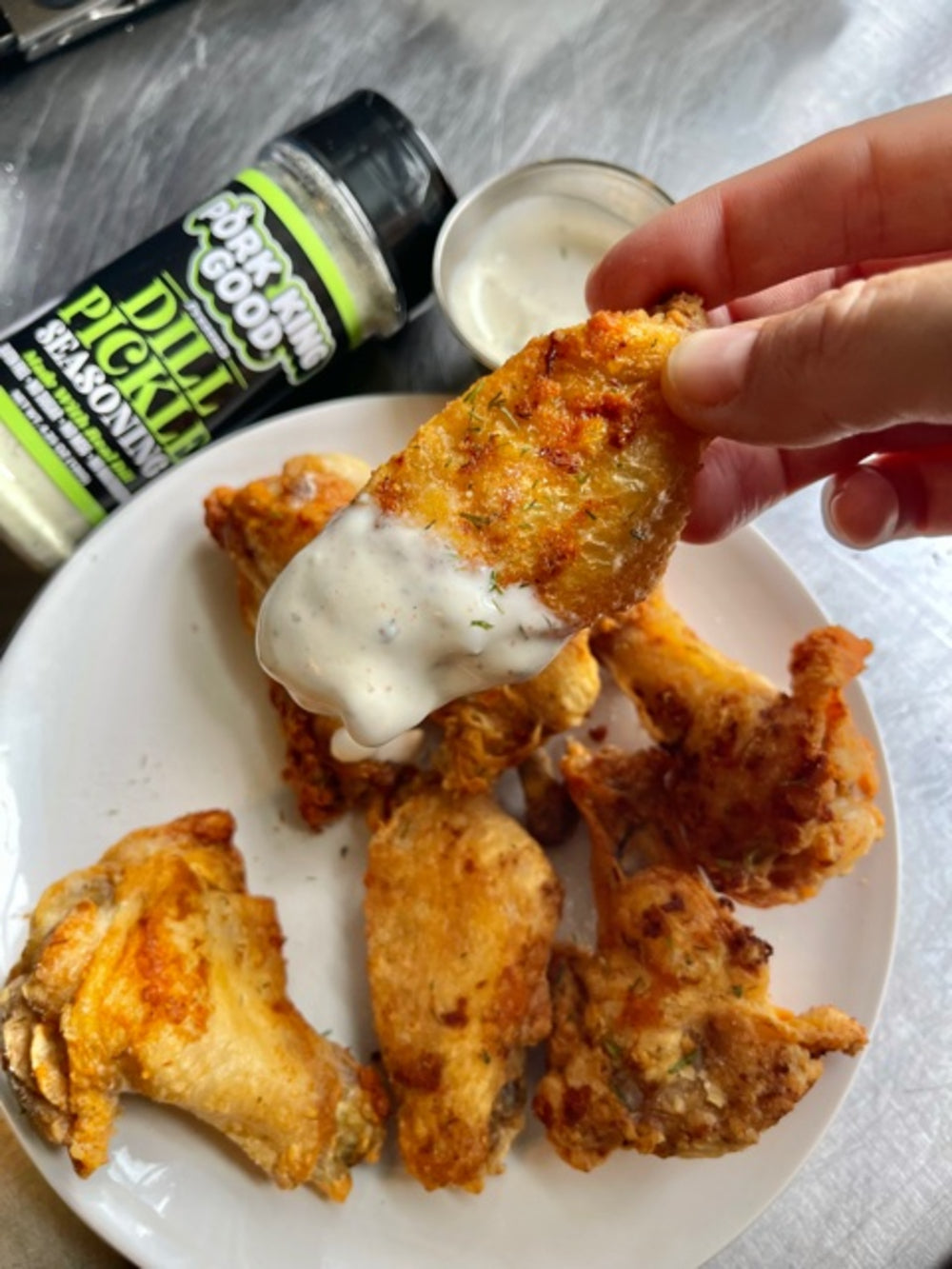 Dill Pickle Chicken Wings