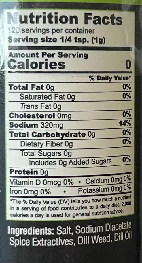 2 Pack Pork King Good Dill Pickle Seasoning