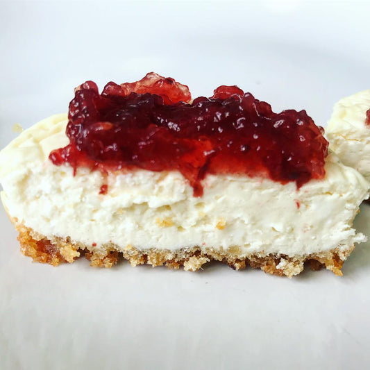 Mini Low Carb Cheesecake with Pork King Good Pork Rind Crumb Crust by Megan O’Brien