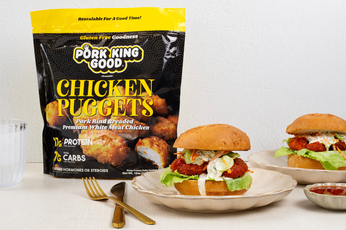 Pork King Good Gluten Free Buffalo Chicken Sandwiches