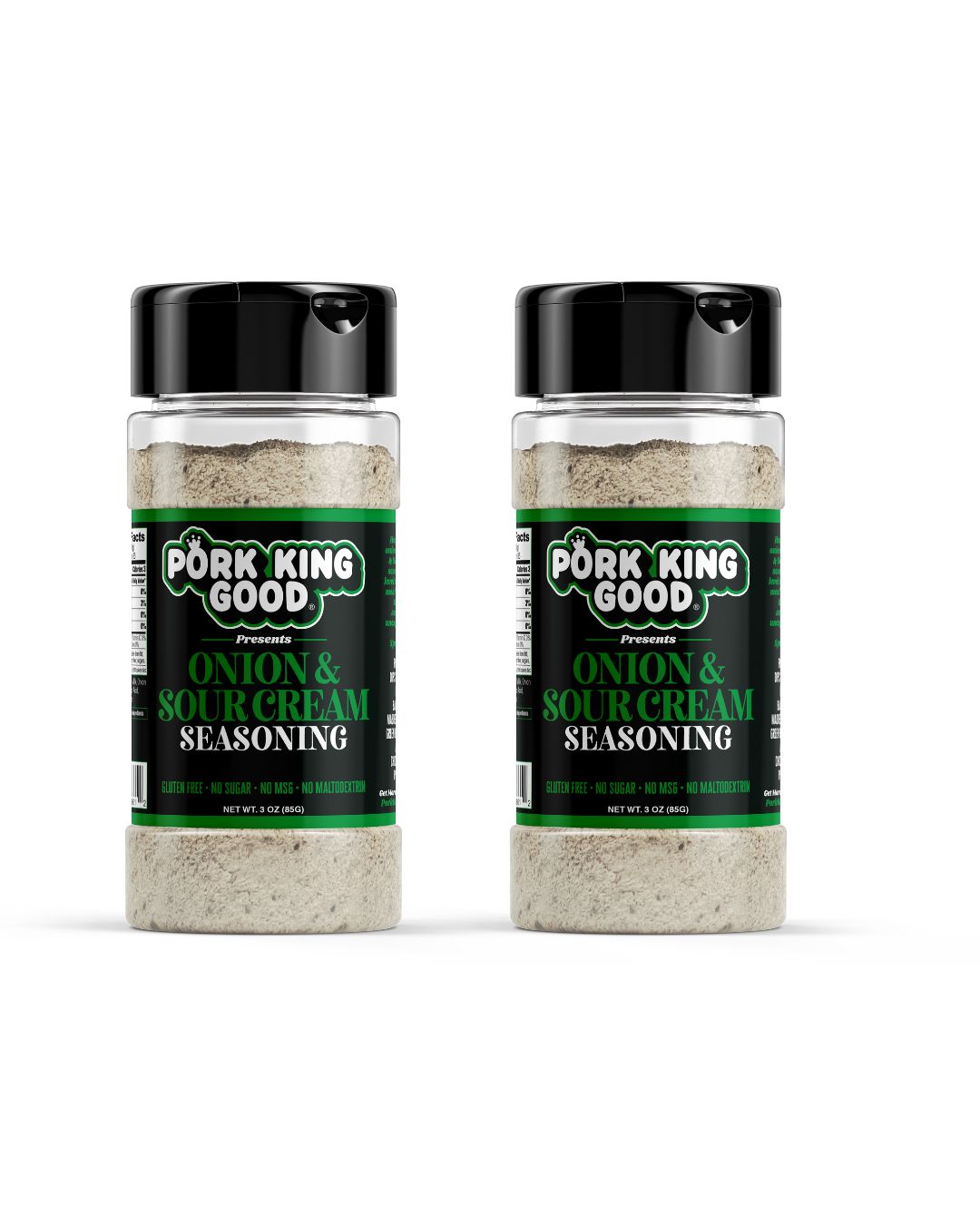 2 Pack Pork King Good Onion & Sour Cream Seasoning