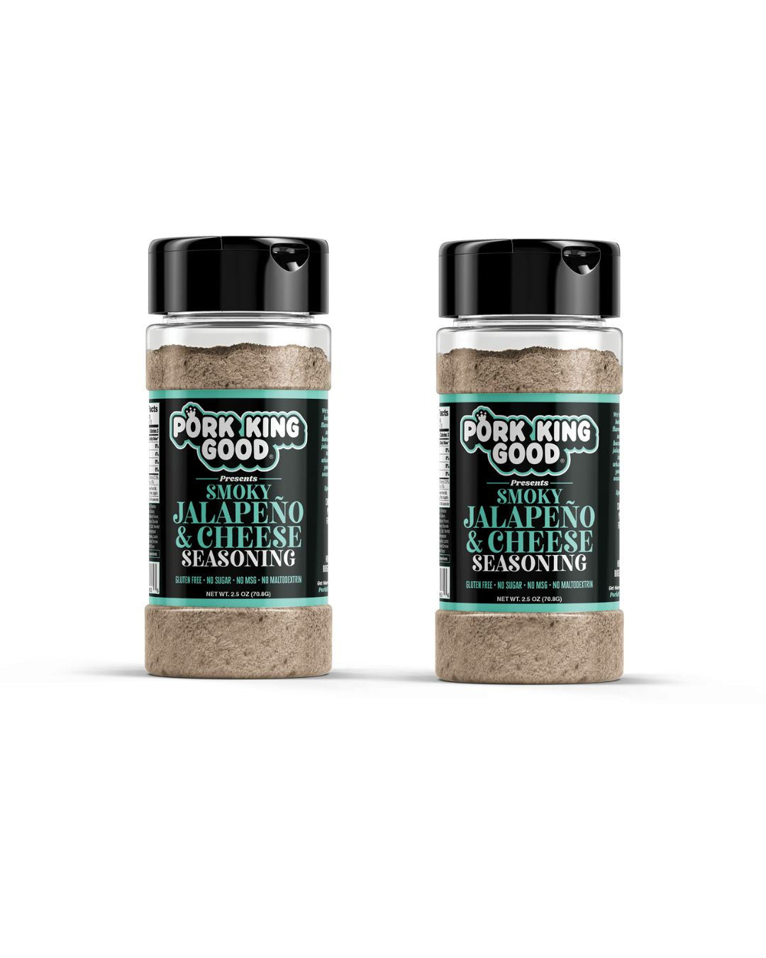 2 Pack Pork King Good Smoky Jalapeño & Cheese Seasoning