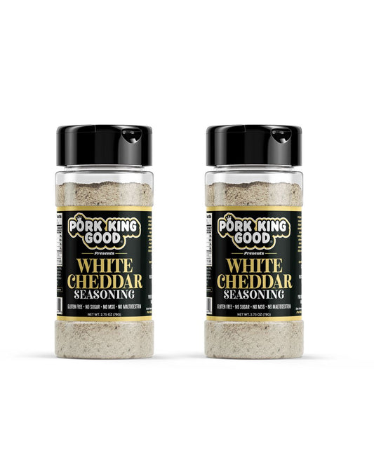 2 Pack Pork King Good White Cheddar Seasoning
