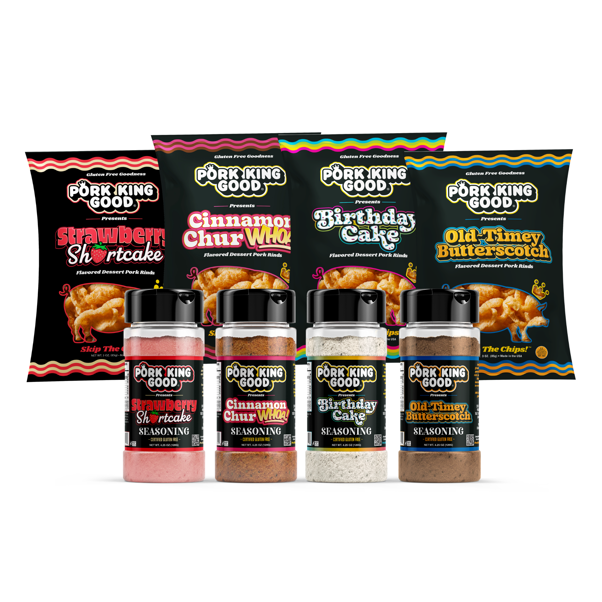 Sweet Cheeks Sampler Variety Pack – Pork King Good