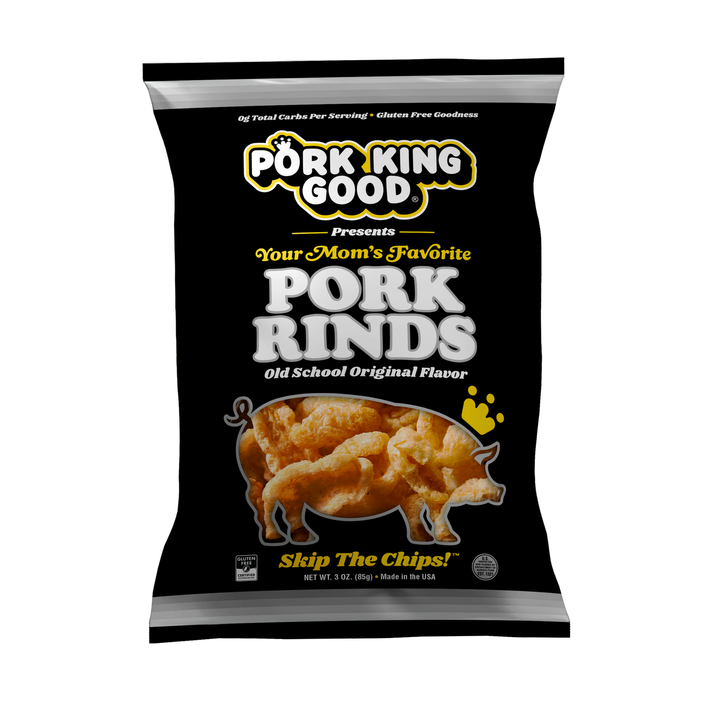 Savory Pork Rinds - 3oz Variety Pack (5-Pack)