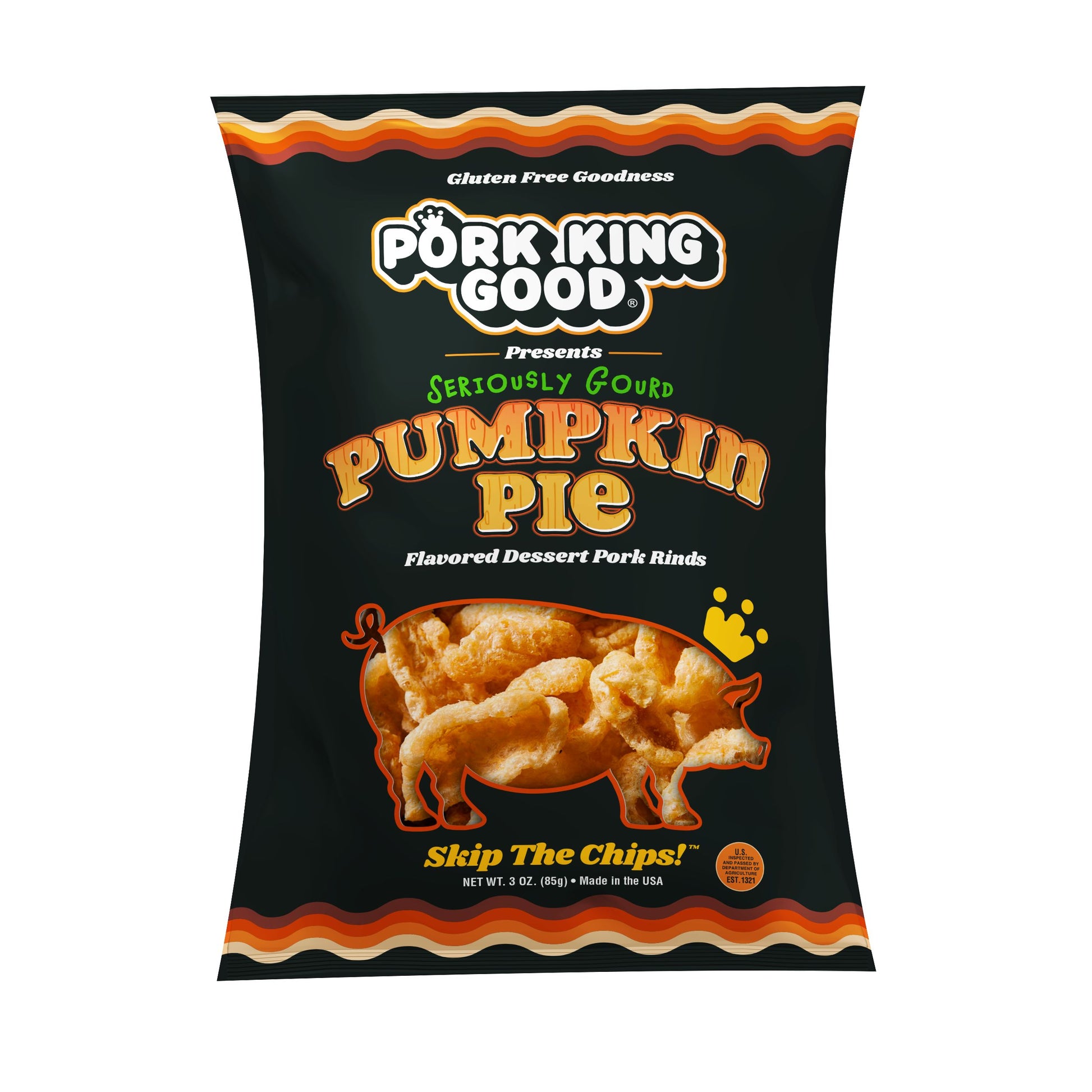 Pork King Good Pumpkin Pie Pork Rinds