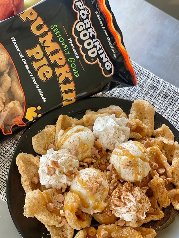 Pork King Good Pumpkin Pie Pork Rinds - 3 oz (Seasonal Flavor - Limited Supply)