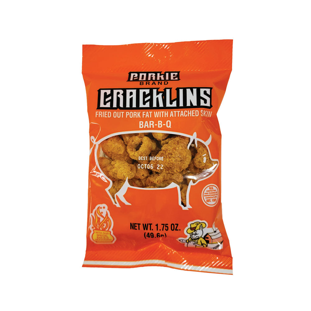 Porkie's Barbeque Flavored Cracklins -  1.75oz